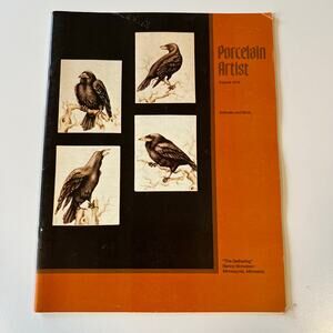 Porcelain Artist August 1978: Animals and Birds